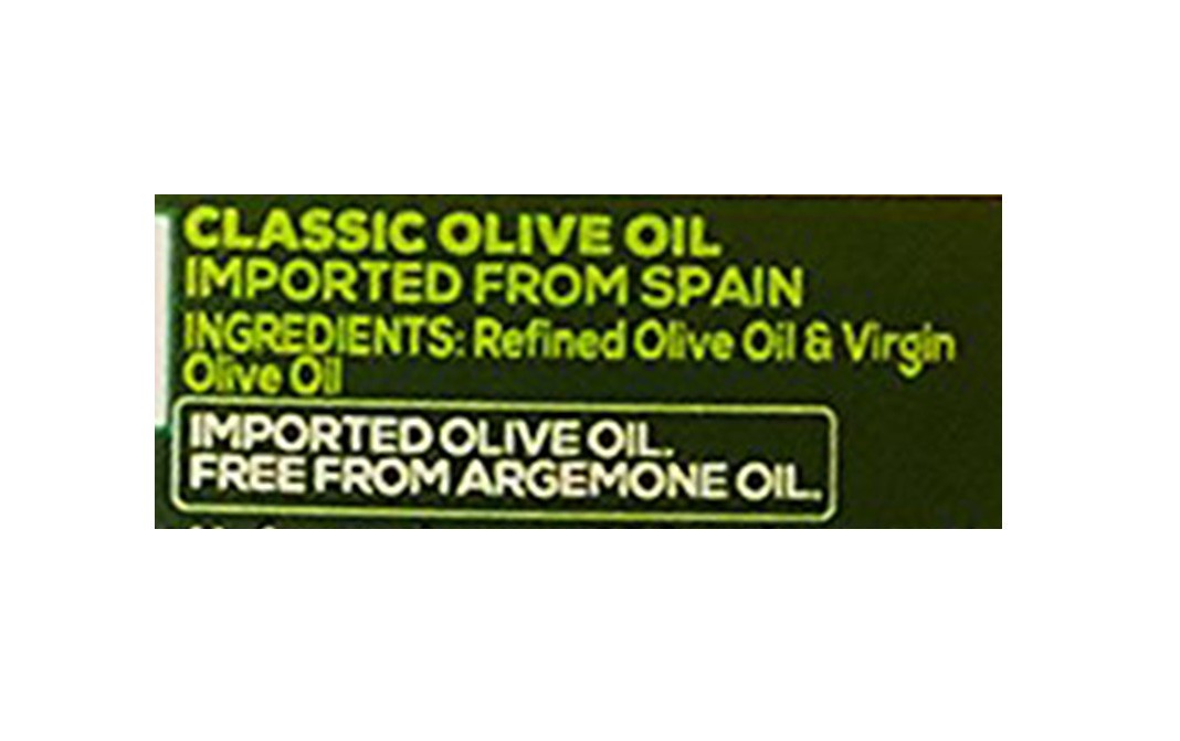 Del Monte Classic Olive Oil    Plastic Bottle  100 millilitre